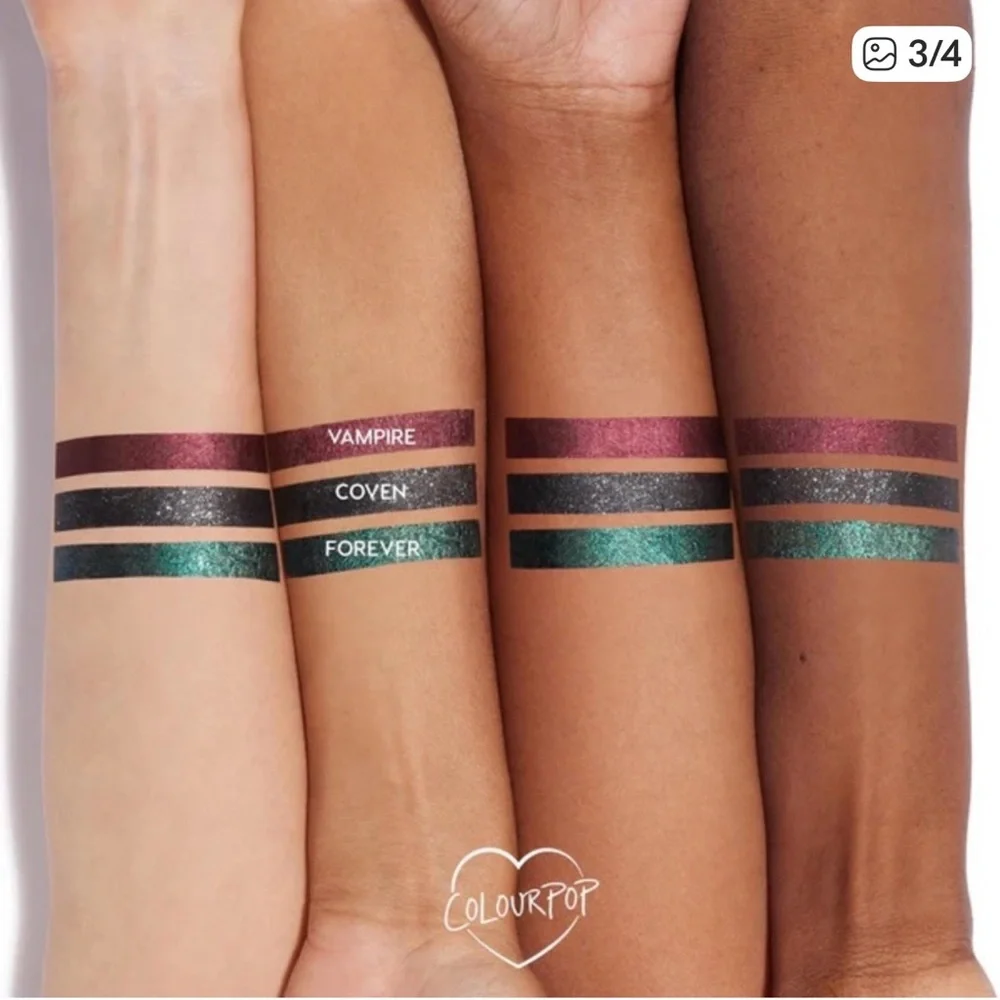 Colourpop COVEN Twilight Graphix Ink liner- Liquid Black Eyeliner